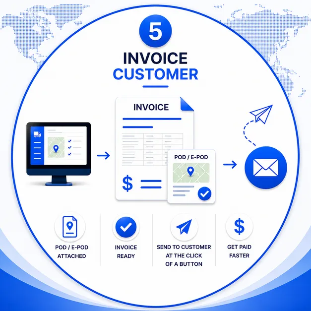 worxTMS - One Click Easy Invoice Generating